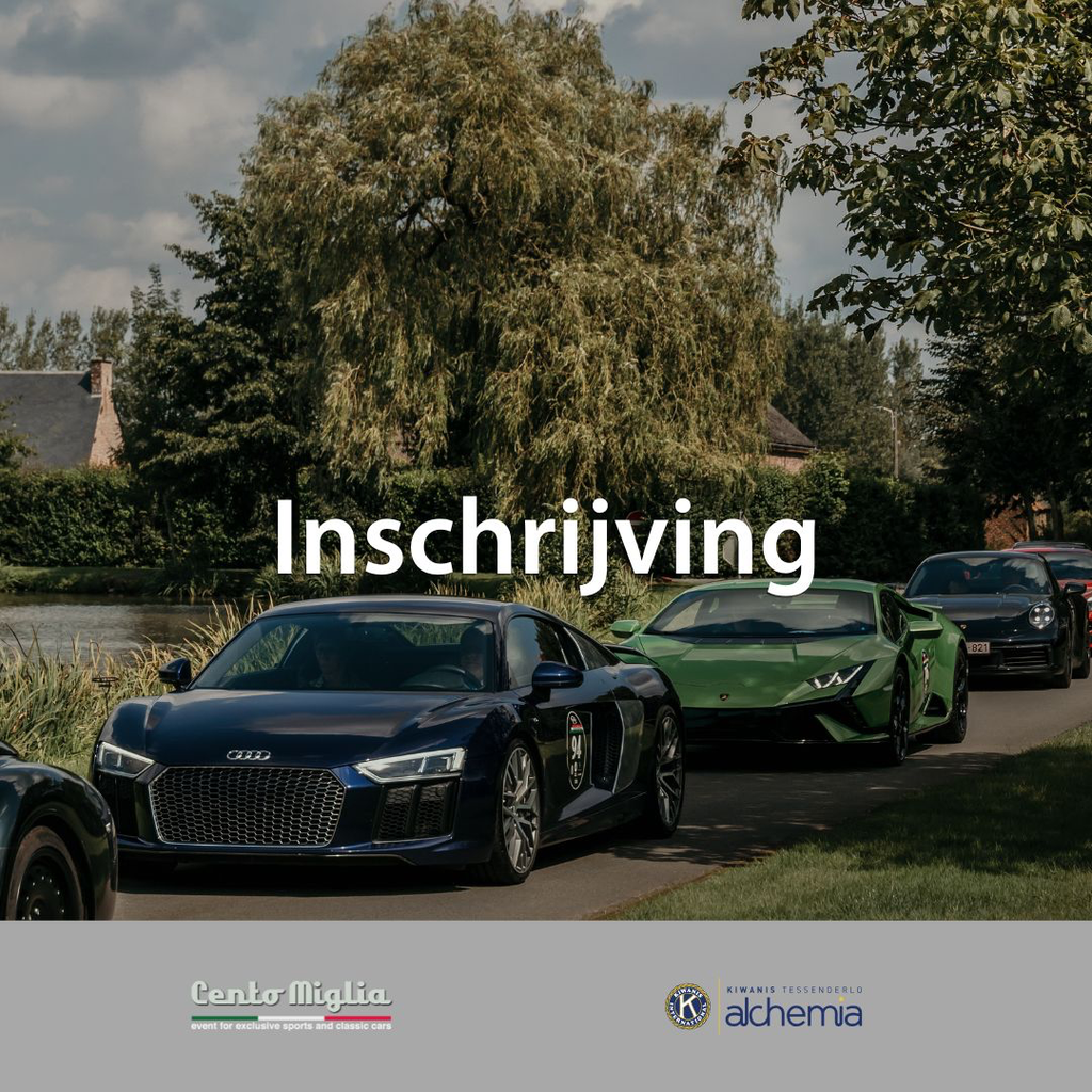 Standaard Inschrijving Cento Miglia